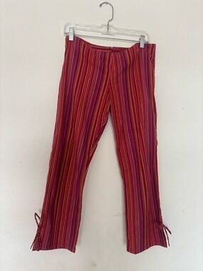 Vintage made in USA Flared Stripped Pants